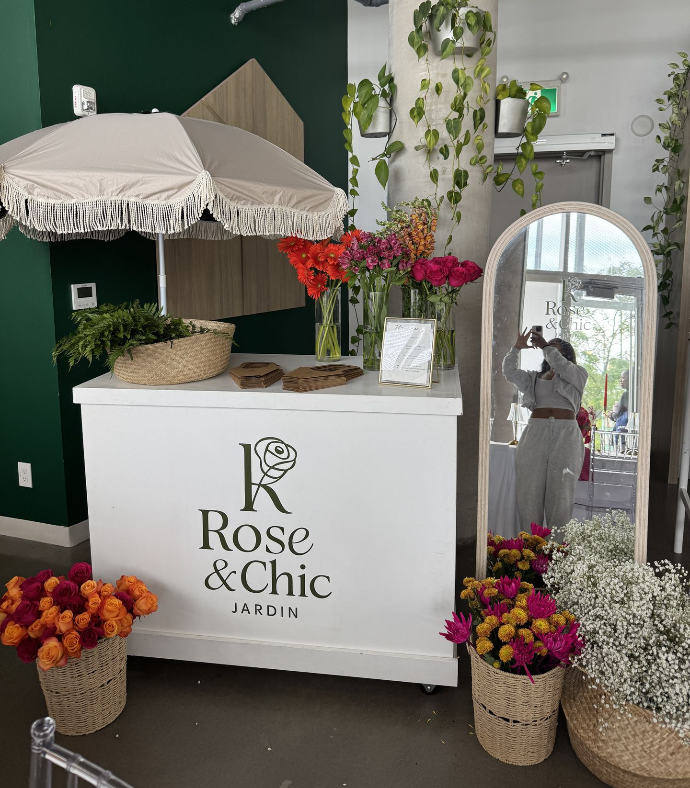 Bar à fleurs