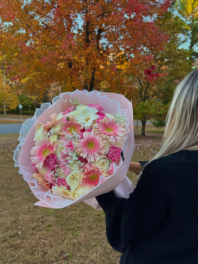Bouquet rosé (Noir, Non)
