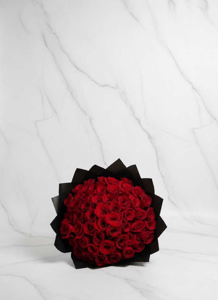 Bouquets de roses rouges